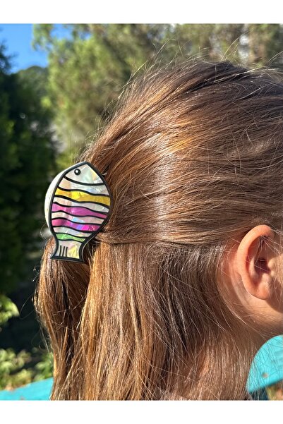 Merishe Jewerly Hair Clips - Multicolor - Colored