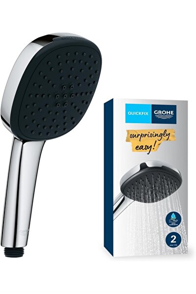 Grohe Vitalio Comfort 110 El Duşu, 2 Akışlı (Yağmur & Jet), SmartSwitch, 110m...