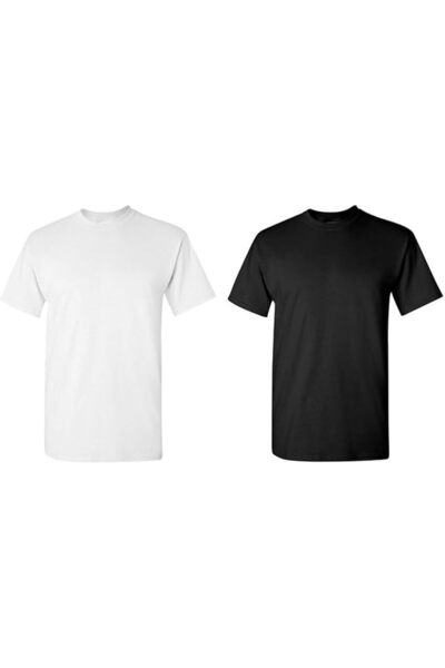GILDAN Gildan Men's Heavy Cotton Adult T-Shirt 2 Pack