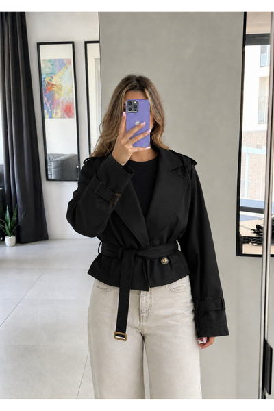 Ekim Store Jackets - Black - Oversize