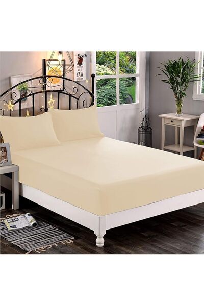 Elegant Comfort غطاء سرير بأطراف مطاطية من المايكروفايبر فائق النعومة بعدد خي...