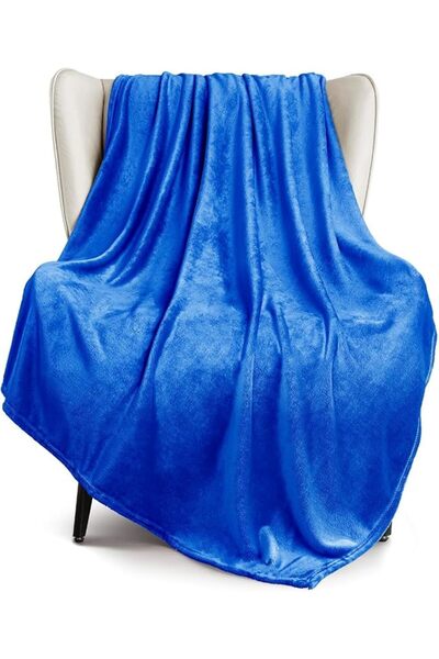 GENERAL Blanket That Can Be Used as a Bedspread and a Large Plush Flannel Bla...