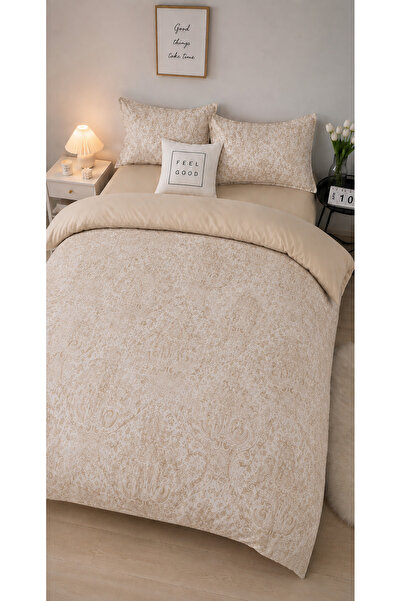Sheri Home Tekstil YENİ Lastikli Çarşaflı Tek Kişilik Nevresim Takımı SWEETHE...