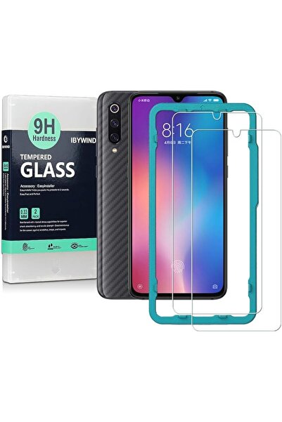 GENERAL ايبيويند شاشة حماية لموبايل شاومي مي 9 / مي 9 برو 5G [عبوة من قطعتين]...