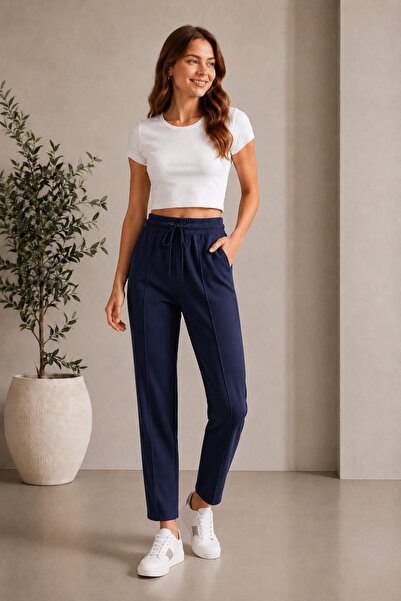 Dream Style Trousers - Dark blue - Bubble skirt