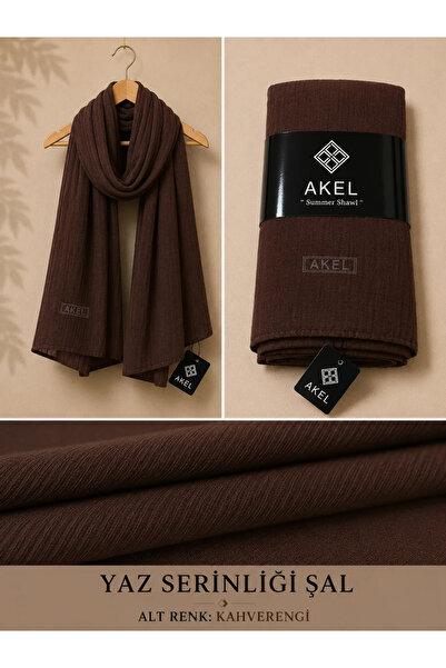 Akel Modest Shawl - Brown