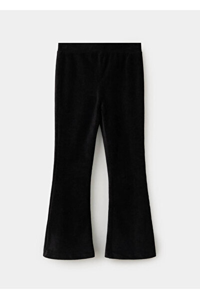 MANGO Kids Kadife flare tayt