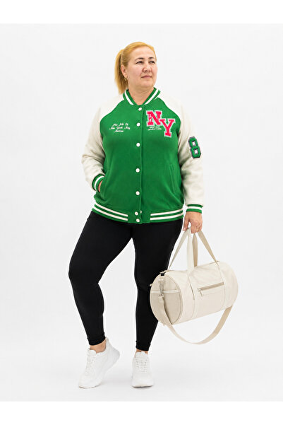 Trieste Μπουφάν plus size - Πολύχρωμο - Oversize