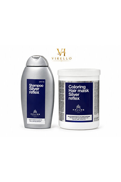 Kallos Cosmetics Kallos Silver Reflex Σετ – Σαμπουάν Βαφής + Μάσκα Βαφής για ...