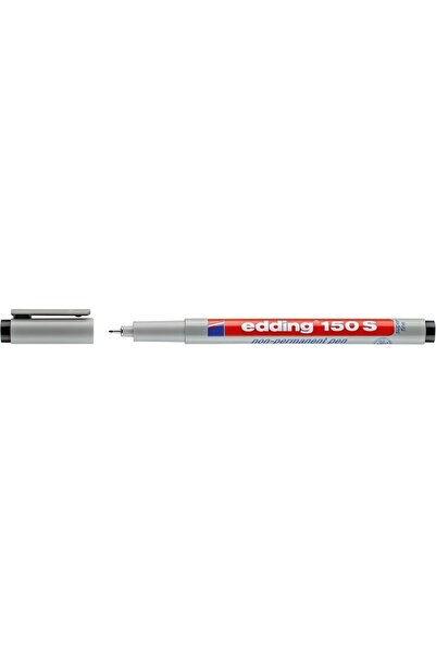 Edding 150 S çok amaçlı silinebilir asetat kalemi - non-permanent siyah