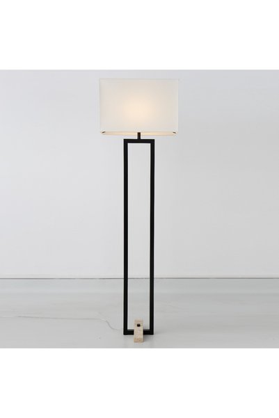 Miro Floor Lamp Rocam Marble Black