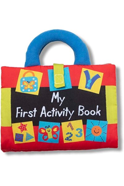 Melissa & Doug My First Activity Book for Babies and Toddlers 8 Pages Multico...