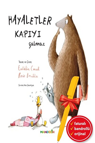 Mandolin Yayınları Alfa Kalem+Hayaletler Kapıyı Çalmaz (Eulalia Canal)Çocuk H...