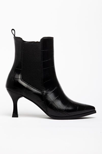 CHICELLA Cizme și botine - Negru - Elegant / Noapte