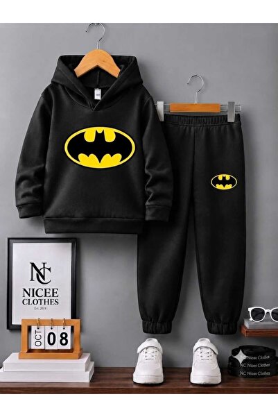 Leto Lykia Children's Tracksuit Unisex (Batman Winter Print)