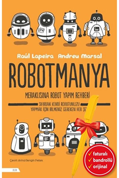 İnkılap Kitabevi Alfa Kalem+Robotmanya (Raul Lapeira & Andreu Marsal)Çocuk Hi...