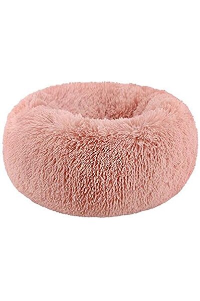 GENERAL Modern Round Soft Velvet Cat Bed for Small Dogs or Cats, Medium-Sized...