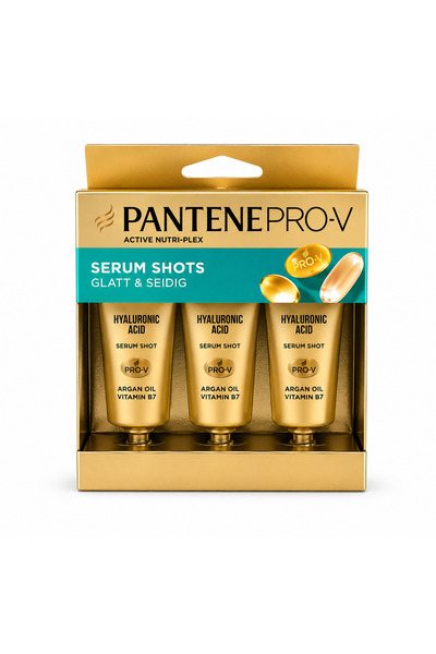 Pantene Tratament pentru păr Pro-V Serum Shots Glatt & Seidig, Acid Hialuroni...