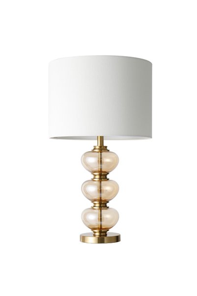 Miro Table Lamp Oliva - Glass Amber