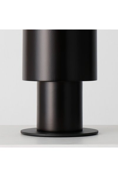 Miro Table Lamp Oliva Metal Amber Black Base