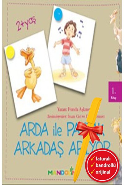 Mandolin Yayınları Alfa Kalem+Arda ile Paytak Arkadaş Arıyor 1. Kitap (Funda ...