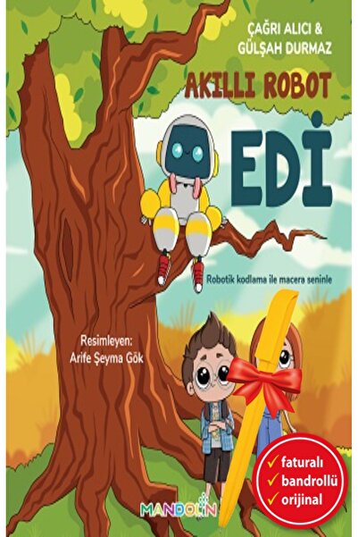 Mandolin Yayınları Alfa Kalem+Akıllı Robot Edi (Çağrı Alıcı & Gülşah Durmaz)Ç...