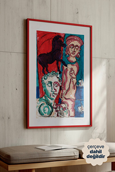 Persona Istanbul Malcolm Morley "Fallacies of Enoch" - Modern Sanat Posteri (...