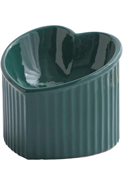 GENERAL Ceramic Elevated Food Bowls, Elevated Tilted Food or Water Bowls, Eff...