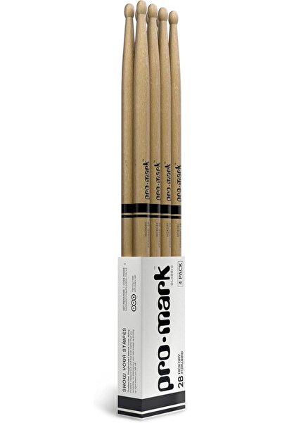 Promark Drumsticks - davul çubukları - davul çubukları - klasik ileri 2B davul çubukları - oval ahşa