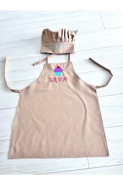 Koala Tasarım Çocuk Mutfak Önlüğü Minik Şef Muffin