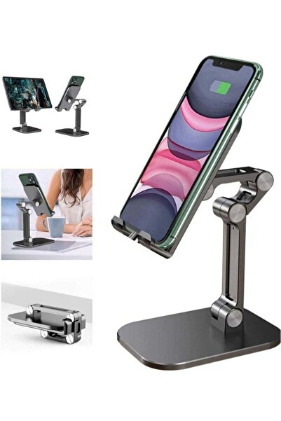 Yesido Foldable Portables Cell Phone Stand (Black)