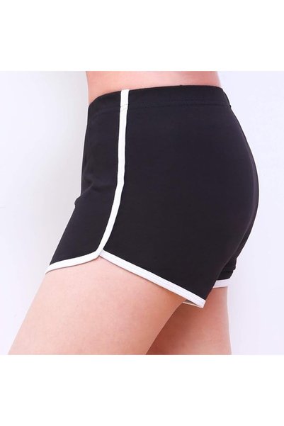 URATOT Yoroot Women's Active Dancing Running Yoga Elastic Cotton Shorts Pack of 2