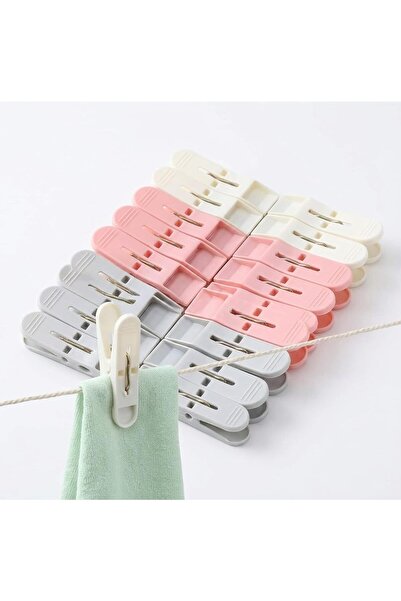 Generic Heavy Duty Clothes Pegs with Non-Slip Grip, 24 Pack Windproof Laundry...