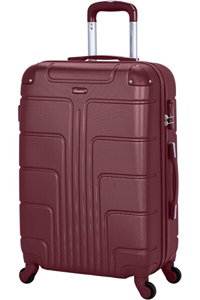 GENERAL Lightweight Checkered Pattern Hard Shell Travel Luggage Suitcase Abs ...