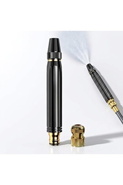Generic High Pressure Water Gun Nozzle Adjustable Metal Spray for Garden Hose...