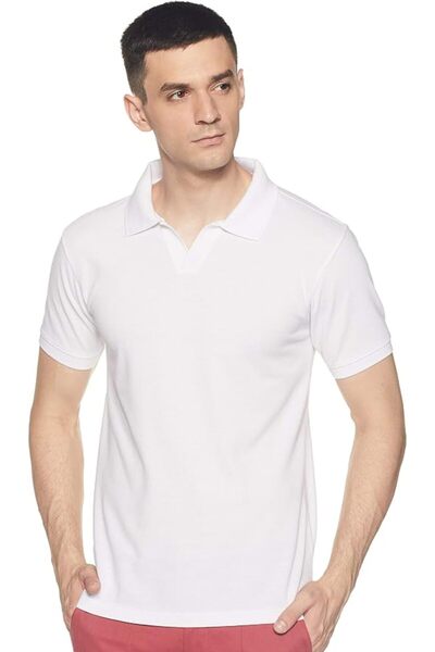 GENERAL Amazon Branded Men's Regular Fit Solid Color Polo Shirt-Symbol