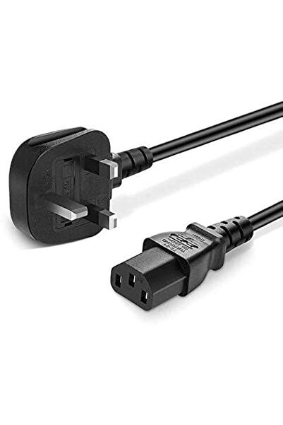 GENERAL كابل طاقة BABZTECH بثلاثة مسامير (IEC320C13 إلى BS1363/A)، طول 3 أمتا...