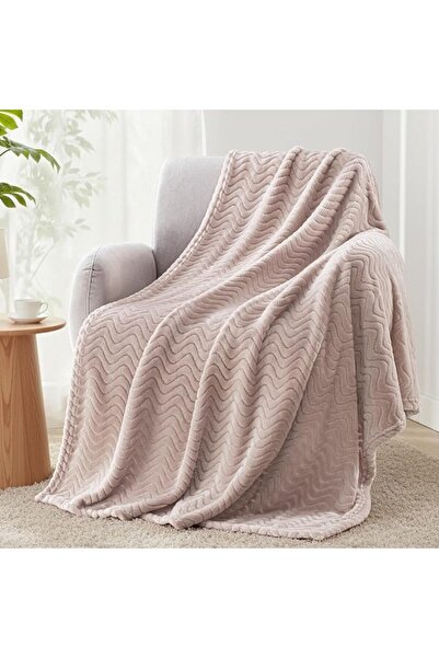 GENERAL Green Fleece Blanket King Size for Bed, Ultra Soft Cozy Blanket with ...