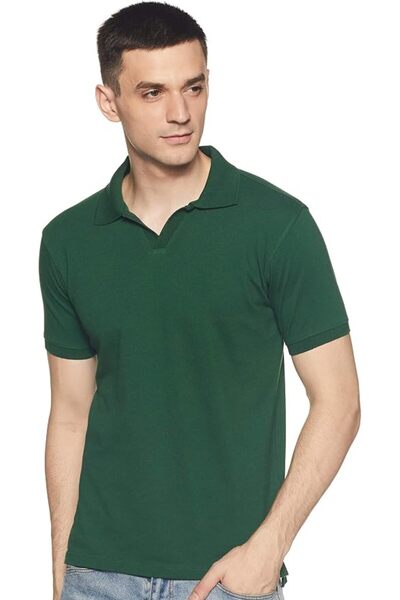 GENERAL Amazon Branded Men's Regular Fit Solid Color Polo Shirt-Symbol