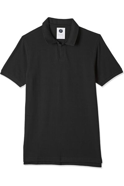 GENERAL Amazon Branded Men's Regular Fit Solid Color Polo Shirt-Symbol