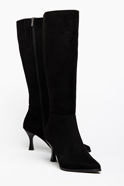 CHICELLA Knee-High Boots - Black - Stylish/Night