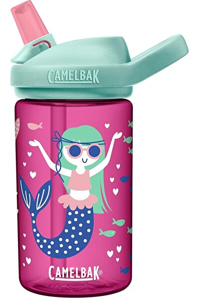 Camelbak زجاجة ماء مع صمام عض ومقبض حمل من كاميل باك، بلاستيك، سعة 14.0 أونصة...