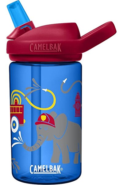 Camelbak زجاجة ماء مع صمام عض ومقبض حمل من كاميل باك، بلاستيك، سعة 14.0 أونصة...