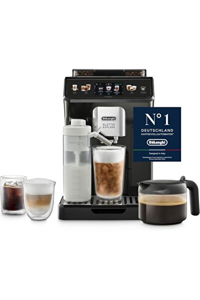 De'Longhi Eletta Explore Cb Ecam452.67.G Tam Otomatik Espresso Cappuccino Mak...