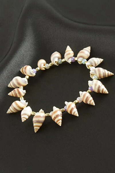 Mercansa Sea Shell Bead Bracelet