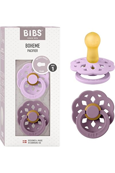 Bibs مراييل لهاية متوهجة في الظلام من بوهيم، عبوة من قطعتين، خالية من BPA، لا...
