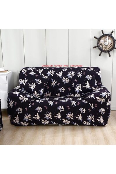 HOUSE OF QUIRK Universal Three-Seater Sofa Cover with 140Gsm High Elasticity ...