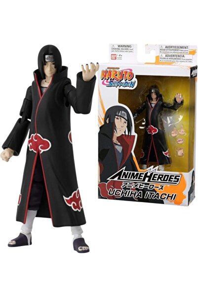 BANDAI Anime Heroes Naruto Itachi Eklemli Figür