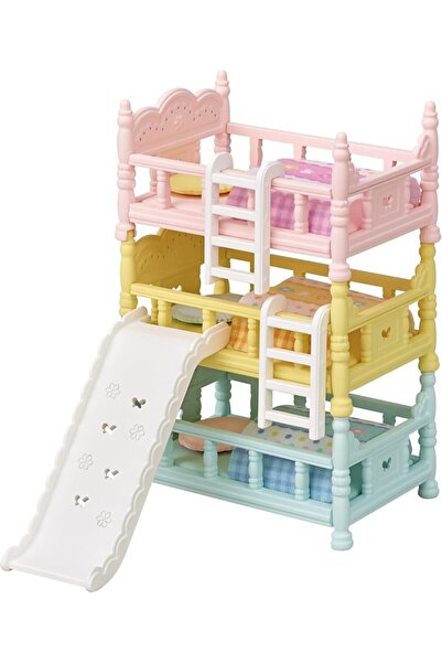 SYLVANIAN FAMILIES EPOCH Üç Katlı Ranza Seti, Oyuncak