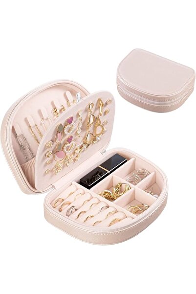 GENERAL Brookes Black Pu Leather Jewelry Organizer Small Size